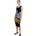 Astronaut Planet Space Science Sleeveless Pencil Dress View2