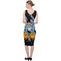 Astronaut Planet Space Science Sleeveless Pencil Dress View4