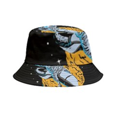 Astronaut Planet Space Science Inside Out Bucket Hat by Sarkoni