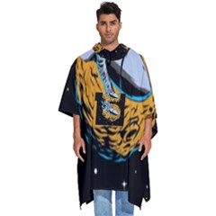 Astronaut Planet Space Science Men s Hooded Rain Ponchos by Sarkoni