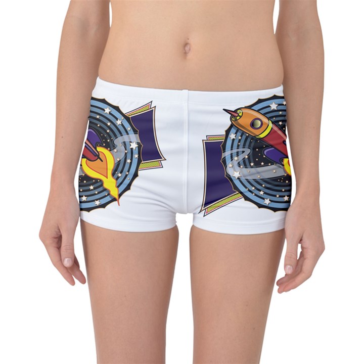 Rocket Space Clipart Illustrator Boyleg Bikini Bottoms