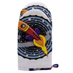 Rocket Space Clipart Illustrator Microwave Oven Glove