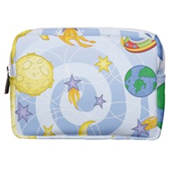 Science Fiction Outer Space Make Up Pouch (medium) by Sarkoni