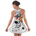 Astronaut Drawing Planet Cotton Racerback Dress View2