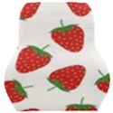 Seamless Pattern Fresh Strawberry Car Seat Back Cushion  View1