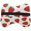 Seamless Pattern Fresh Strawberry Head Support Cushion View2