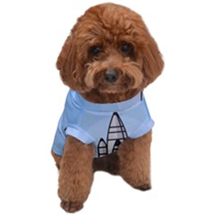 Rocket Shuttle Spaceship Science Dog T-shirt by Sarkoni