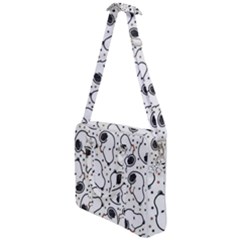 Dog Pattern Cross Body Office Bag by Sarkoni