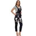 City Night Moon Skyline Skyscraper Women s Pinafore Overalls Jumpsuit View3