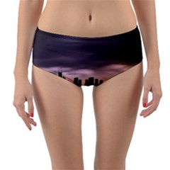 Sydney Australia Travel Oceania Reversible Mid-waist Bikini Bottoms by Grandong