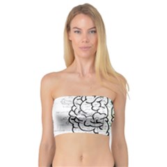 Brain Mind Psychology Idea Drawing Bandeau Top by Grandong