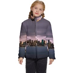 Sydney Australia Travel Oceania Kids  Puffer Bubble Jacket Coat by Grandong