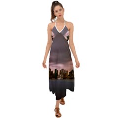 Sydney Australia Travel Oceania Halter Tie Back Dress  by Grandong