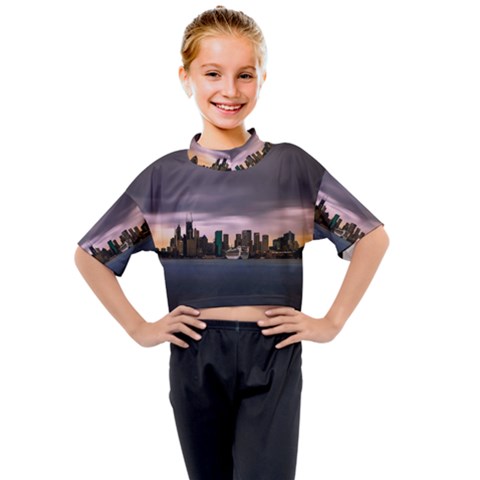 Sydney Australia Travel Oceania Kids Mock Neck T-shirt by Grandong