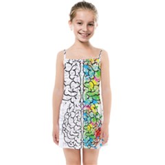 Brain Mind Psychology Idea Drawing Kids  Summer Sun Dress by Grandong