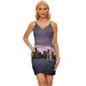 Sydney Australia Travel Oceania Wrap Tie Front Dress View1