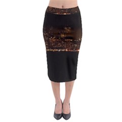 San Fransisco Usa California Water Midi Pencil Skirt by Grandong