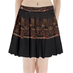 San Fransisco Usa California Water Pleated Mini Skirt by Grandong