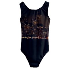 San Fransisco Usa California Water Kids  Cut-out Back One Piece Swimsuit by Grandong