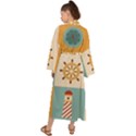 Nautical Elements Collection Maxi Kimono View2