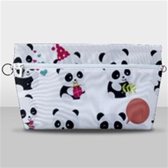 Playing Pandas Cartoons Handbag Organizer by Apen