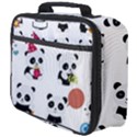 Playing Pandas Cartoons Full Print Lunch Bag View4