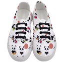 Playing Pandas Cartoons Women s Classic Low Top Sneakers View1