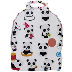 Playing Pandas Cartoons Mini Full Print Backpack by Apen