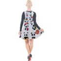 Playing Pandas Cartoons Plunge Pinafore Velour Dress View2