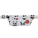 Playing Pandas Cartoons Active Waist Bag View1