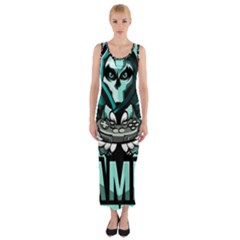 Gamer Illustration Gamer Video Game Logo Fitted Maxi Dress by Sarkoni