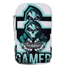 Gamer Illustration Gamer Video Game Logo Waist Pouch (small) by Sarkoni