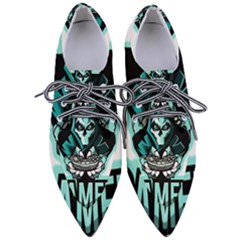 Gamer Illustration Gamer Video Game Logo Pointed Oxford Shoes by Sarkoni