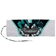 Gamer Illustration Gamer Video Game Logo Roll Up Canvas Pencil Holder (m) by Sarkoni