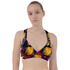 Xtreme Skateboard Graffiti Sweetheart Sports Bra by Sarkoni