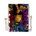 Xtreme Skateboard Graffiti Drawstring Bag (Small) View1