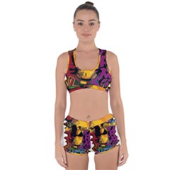 Xtreme Skateboard Graffiti Racerback Boyleg Bikini Set by Sarkoni