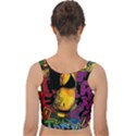 Xtreme Skateboard Graffiti Velvet Crop Top View2