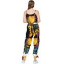 Xtreme Skateboard Graffiti Sleeveless Tie Ankle Chiffon Jumpsuit View2