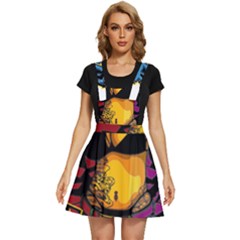 Xtreme Skateboard Graffiti Apron Dress by Sarkoni