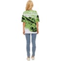 Monster Truck Illustration Green Car Oversized Basic T-Shirt View4