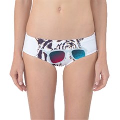 Krazy Katz 3d Tiger Roar Animal Classic Bikini Bottoms by Sarkoni