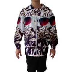 Krazy Katz 3d Tiger Roar Animal Kids  Hooded Windbreaker by Sarkoni