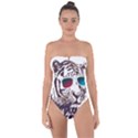 Krazy Katz 3d Tiger Roar Animal Tie Back One Piece Swimsuit View1