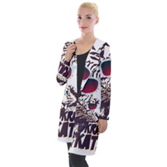 Krazy Katz 3d Tiger Roar Animal Hooded Pocket Cardigan by Sarkoni