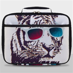 Krazy Katz 3d Tiger Roar Animal Full Print Lunch Bag by Sarkoni