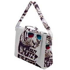 Krazy Katz 3d Tiger Roar Animal Box Up Messenger Bag by Sarkoni