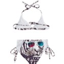 Krazy Katz 3d Tiger Roar Animal Kids  Classic Bikini Set View2