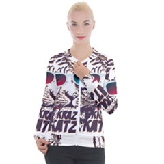 Krazy Katz 3d Tiger Roar Animal Casual Zip Up Jacket by Sarkoni