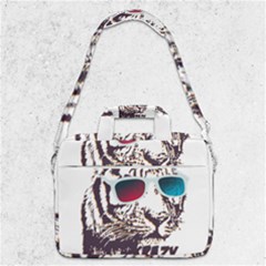 Krazy Katz 3d Tiger Roar Animal Macbook Pro 13  Shoulder Laptop Bag  by Sarkoni